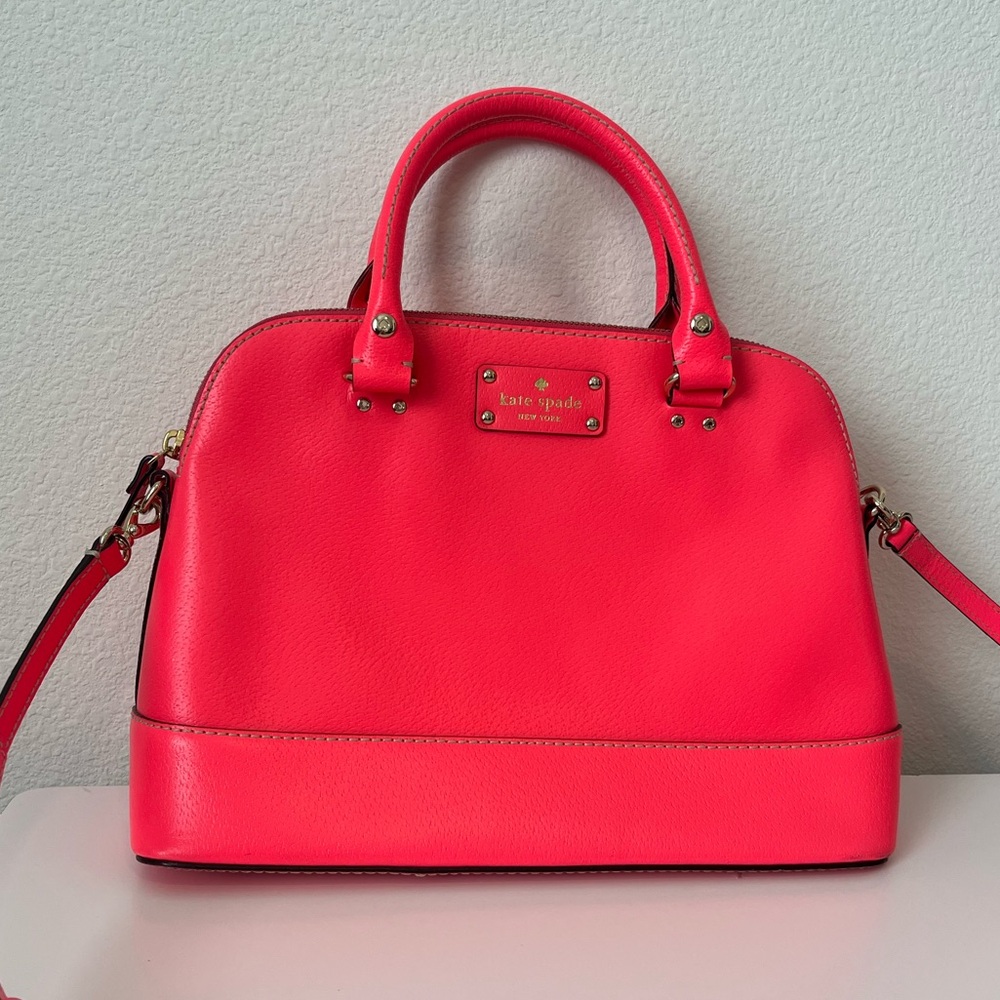 KATE SPADE WELLESLEY RACHELLE SATCHEL - Picture 2 of 9